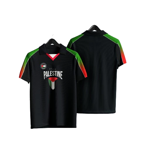 BAJU NUANSA PALESTINA LENGAN PENDEK - COACH SERIES