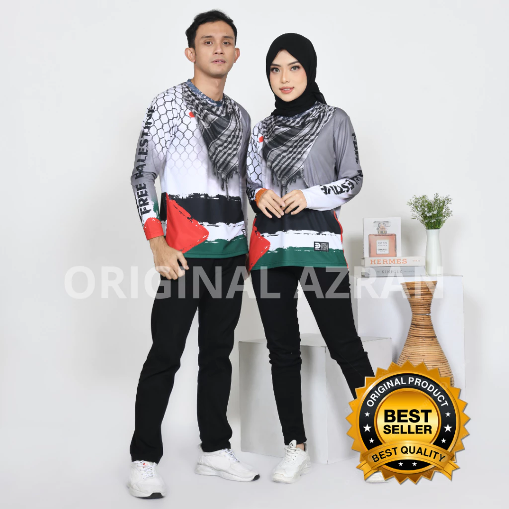 Jersey Palestina Lengan Panjang – Couple Series HH