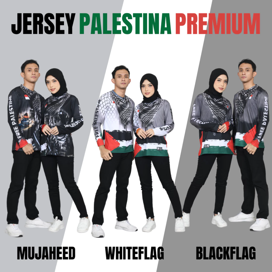 Jersey Palestina Lengan Panjang – Couple Series HH
